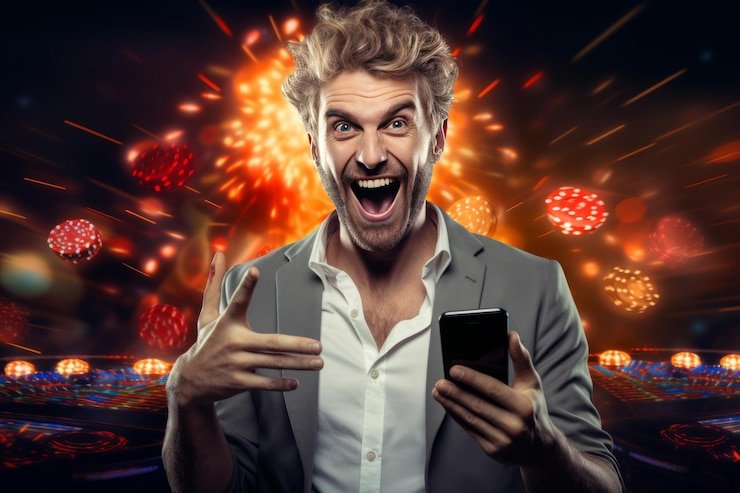 Antarmuka mandiriqq menampilkan kategori permainan sportsbook, live dealer, dan slot di perangkat mobile