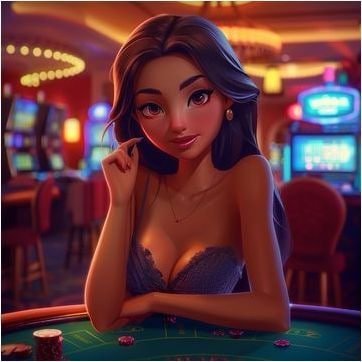 Antarmuka aplikasi mandiriqq menampilkan meja live dealer dan menu navigasi